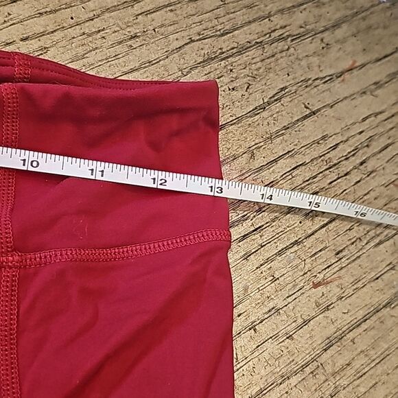 IDYLLWIND burgendy red leggings size M Miranda Lambert - Picture 6 of 12